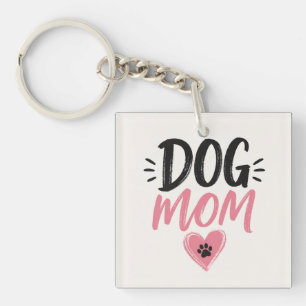 Porte-clefs Maman de chien