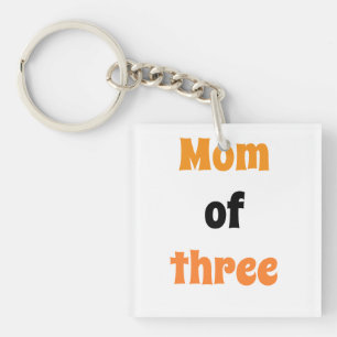 Porte-clefs Maman de trois