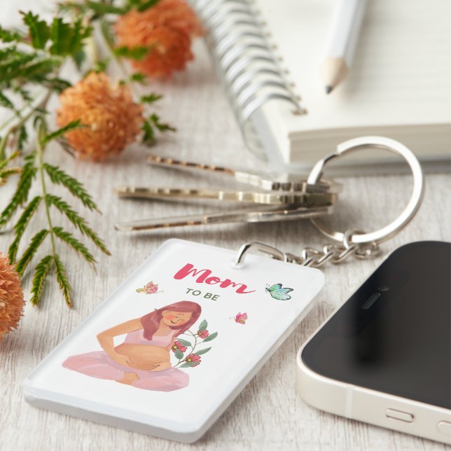 Porte-clefs Maman doit être (Devant droit)