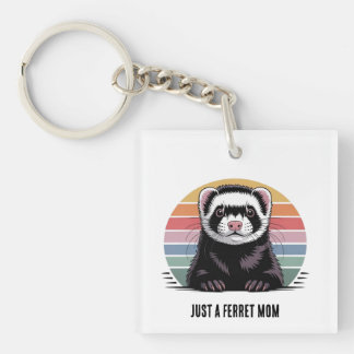 Porte-clefs Maman furet
