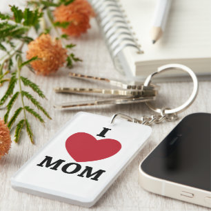 Porte-clefs Maman je aime maman  