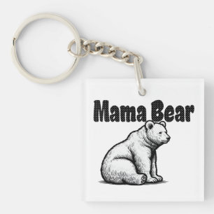 Porte-clefs Maman Ourse
