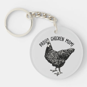 Porte-clefs Maman poule !
