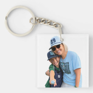Porte-clefs Mamie de baseball en photo