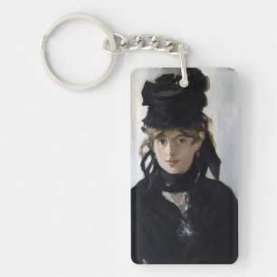 Porte-clefs Manet - Berthe Morisot avec un bouquet de violette