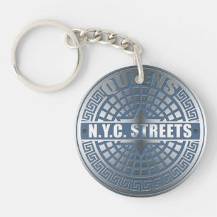 Porte-clefs Manhole Covers Queens