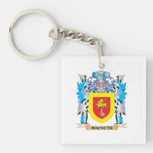Porte-clefs Manteau de Macbeth des bras - crête de famille