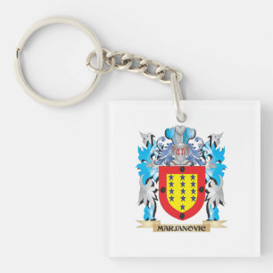 Porte-clefs Manteau de Marjanovic des bras - crête de famille