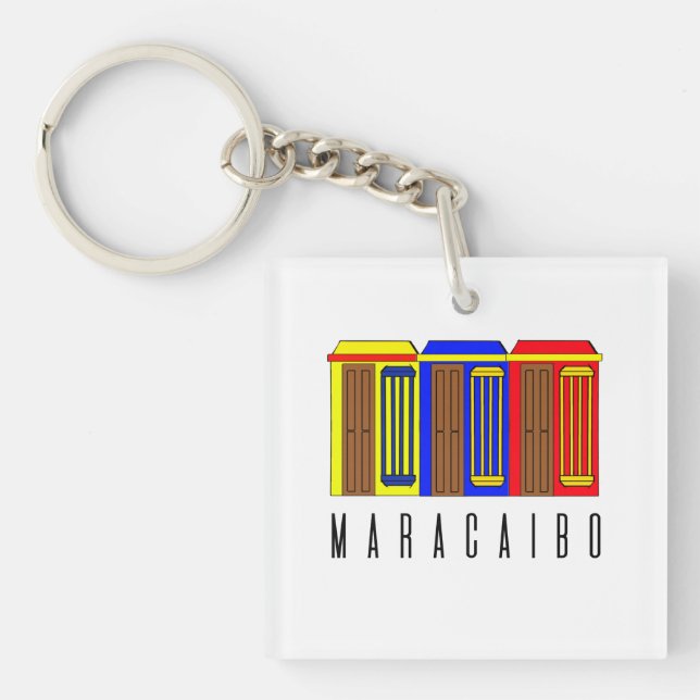 Porte-clefs Maracaibo - Casitas de Maracaibo Venezuela (Devant)