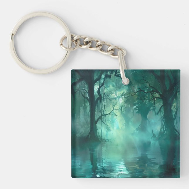 Porte-clefs Marais vert déplaisant (Devant)
