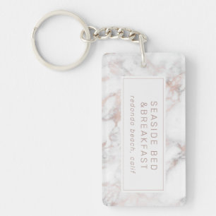 Porte-clefs Marble Motel Hotel Business