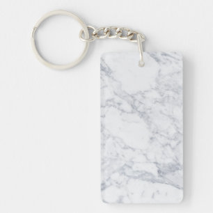 Porte-clefs Marbre blanc