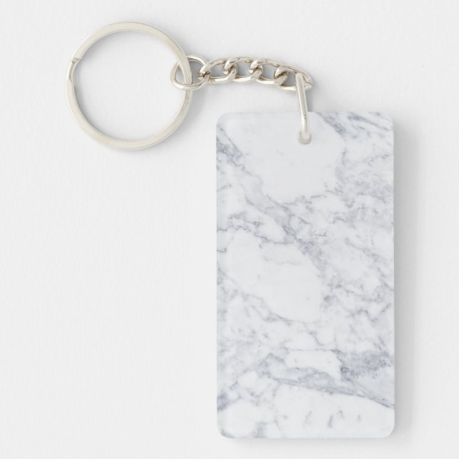 Porte-clefs Marbre blanc (Devant)