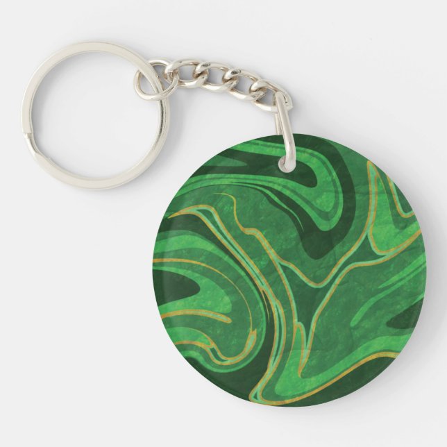 Porte-clefs Marbre de la ville émeraude (Devant)