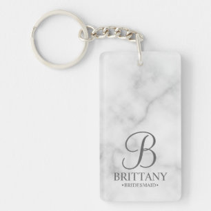 Porte-clefs Marbre Nom et monographie de la servante d'État pe