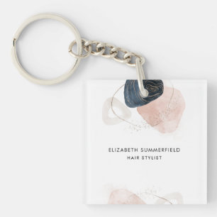 Porte-clefs Marbre Pierre Terreuse Coiffeur Personnalisé