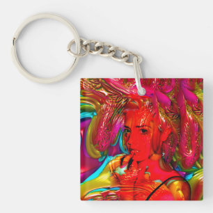 Porte-clefs Mardi Gras