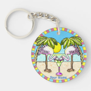 Porte-clefs Margarita Flamant