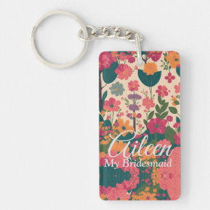 Porte-clefs Mariage Customisé Bridesmaid