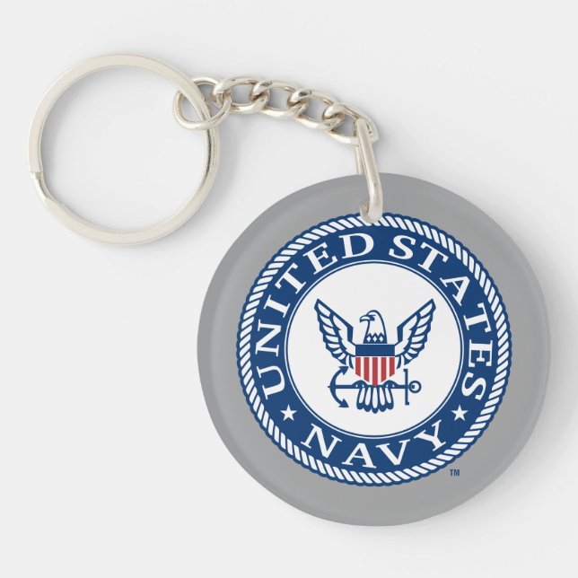 Porte-clefs Marine américaine | Navy Alt Emblem (Devant)