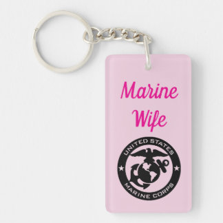 Porte-clefs Marine Wife Key Chain