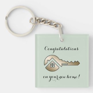 Porte-clefs Marketing immobilier Whispering Sage Gold Key