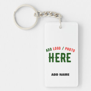 PORTE-CLEFS MARQUE BLANCHE MODERNE ET PERSONNALISABLE VÉRIFIÉE