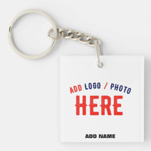 PORTE-CLEFS MARQUE BLANCHE MODERNE ET PERSONNALISABLE VÉRIFIÉE