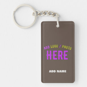 PORTE-CLEFS MARQUE VÉRIFIÉE DE CAFÉ MODERNE ET PERSONNALISABLE