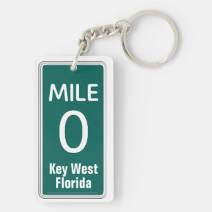 Porte-clefs Marqueur 0 Key West, FL de mille