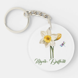 Porte-clefs Mars-jonquille