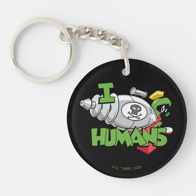 Porte-clefs MARVIN THE MARTIAN™ I Laser Humains (Devant)