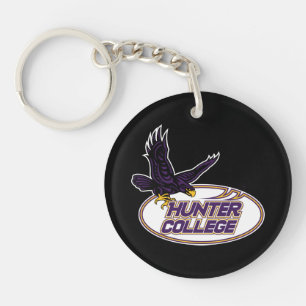 Porte-clefs Mascotte des Hawks de Hunter College