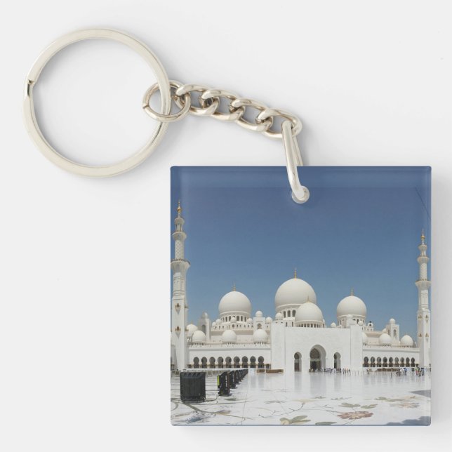 Porte-clefs Masjid Sheikh Zayed Grande mosquée UAE Abu Dhabi (Devant)