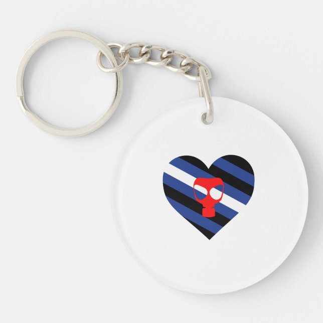 Porte-clefs Masque Fierté (Devant)