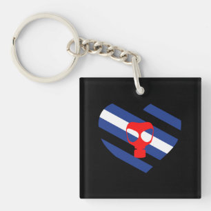 Porte-clefs Masque Fierté
