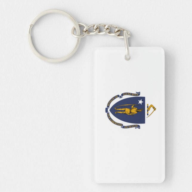 Porte-clefs Massachusetts (Devant)