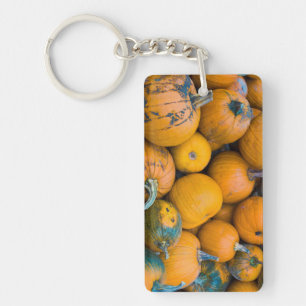Porte-clefs Massachusetts, Salisbury, citrouilles, automne