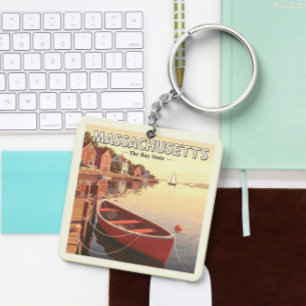 Porte-clefs Massachusetts vintages