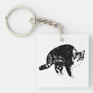 Porte-clefs Matin Tabby Bell