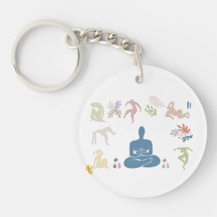 Porte-clefs Matisse Art Méditation