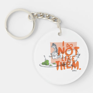 Porte-clefs Mec-Seuss Guy-Am-I "Je ne les aime pas"