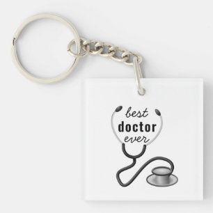 Porte-clefs Médecin Exceptionnel Personnalisé Merci Médecin