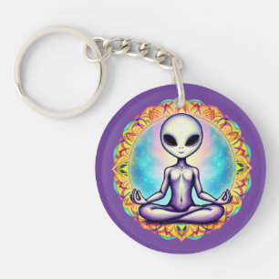 Porte-clefs Méditation galactique