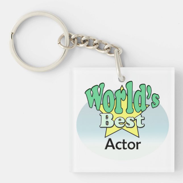Porte-clefs Meilleur acteur du monde (Devant)