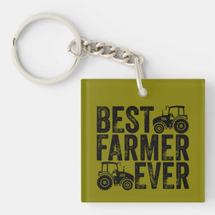 Porte-clefs Meilleur agriculteur jamais - Amoureux de l'agricu