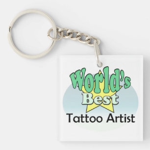 Porte-clefs Meilleur artiste de tatouage au monde