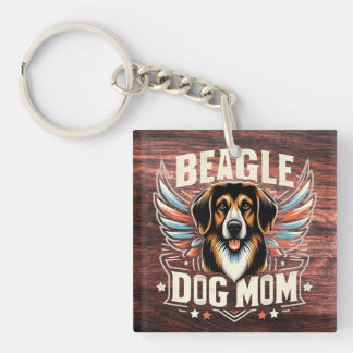 Porte-clefs Meilleur Beagle Chien Maman Ever - Beagle Amoureux
