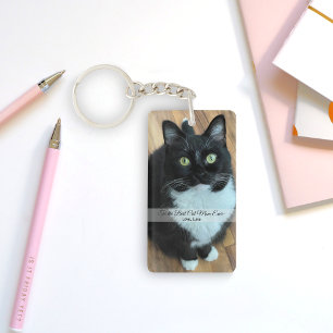 Porte-clefs Meilleur Chat Maman Toujours Personnalisé Photo & 