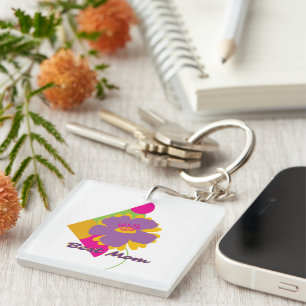 Porte-clefs Meilleur design coloré tendance pour maman